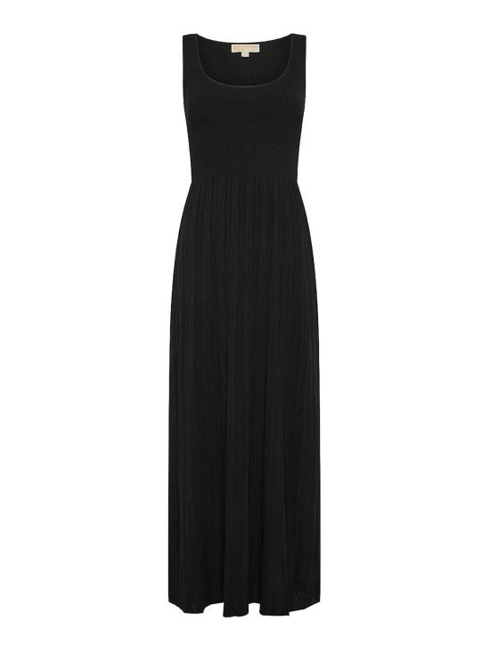 25FW 마이클 코어스 롱 원피스 MS4822IBFD001 Black