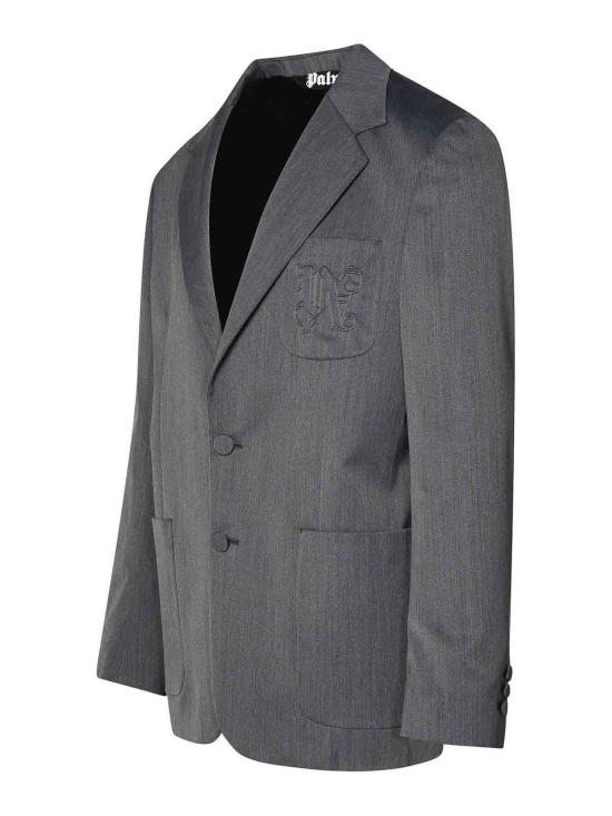  팜앤젤스 수트 자켓 PMEN044R24FAB0010505 GREY - PALM ANGELS