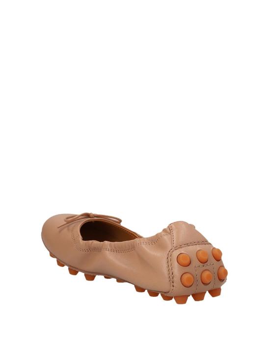  토즈 플랫 슈즈 XXW76K0HD20SOMM033 Beige - TODS