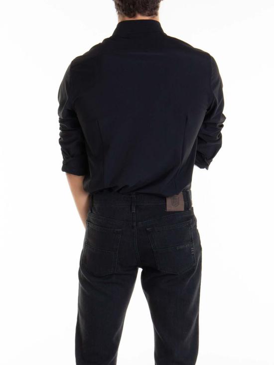  꼬르넬리아니 긴팔 셔츠 92P1783811470020 Black - CORNELIANI