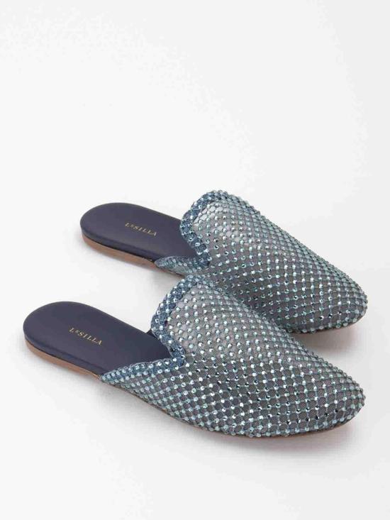  레실라 뮬/슬리퍼 0180B020 Blue - LE SILLA