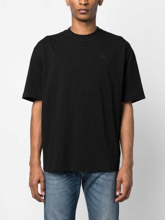  디젤 반팔 티셔츠 A113020HGAM9XX Black - DIESEL