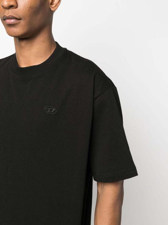 디젤 반팔 티셔츠 A113020HGAM9XX Black - DIESEL