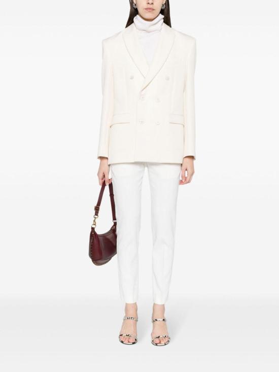 24FW 이자벨마랑 스트레이트 팬츠 PA0288FCB1F04I20WH White - ISABEL MARANT