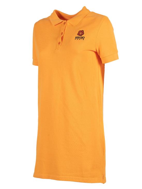  겐조 미디 스커트 FC62RO7074PU36 Orange - KENZO