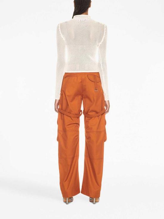  오프화이트 긴팔 티셔츠 OWHF042F23KNI0010410 Black - OFF WHITE