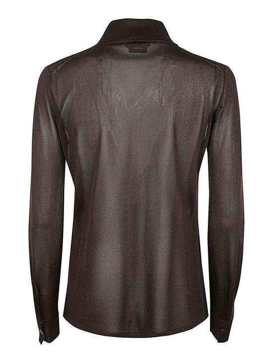 24FW 톰포드 블라우스 CAK354YAX673KB377 Brown - TOMFORD