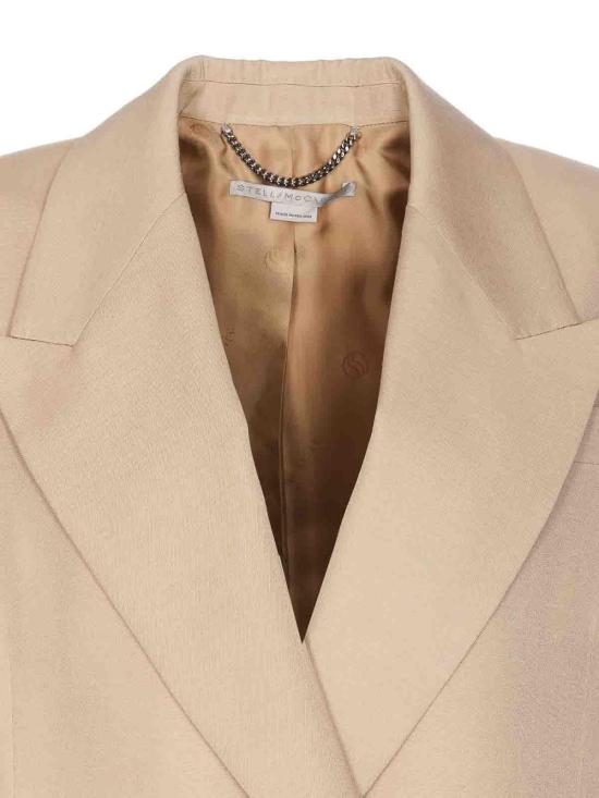24FW 스텔라 맥카트니 수트 자켓 6500873DU7012600 Beige - STELLA MCCARTNEY