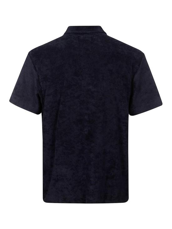 26SS 하울린 미스터 판타지 테리 칼라 티셔츠 MRFANTASYNAVY Dark Blue - HOWLIN