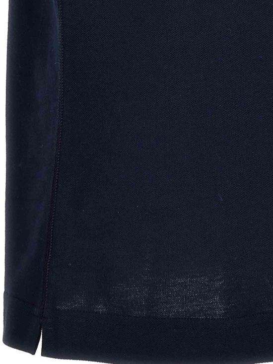  돌체앤가바나 로고 태그 코튼 폴로 셔츠 G8PL4TG7F2HB0665 Blue - DOLCE & GABBANA