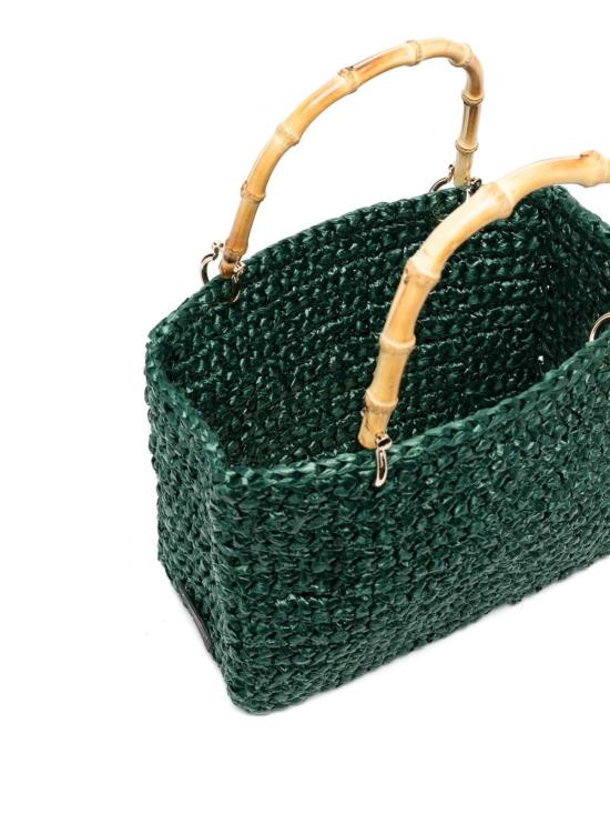  치카 토트백 VENEREFOREST Dark Green - CHICA