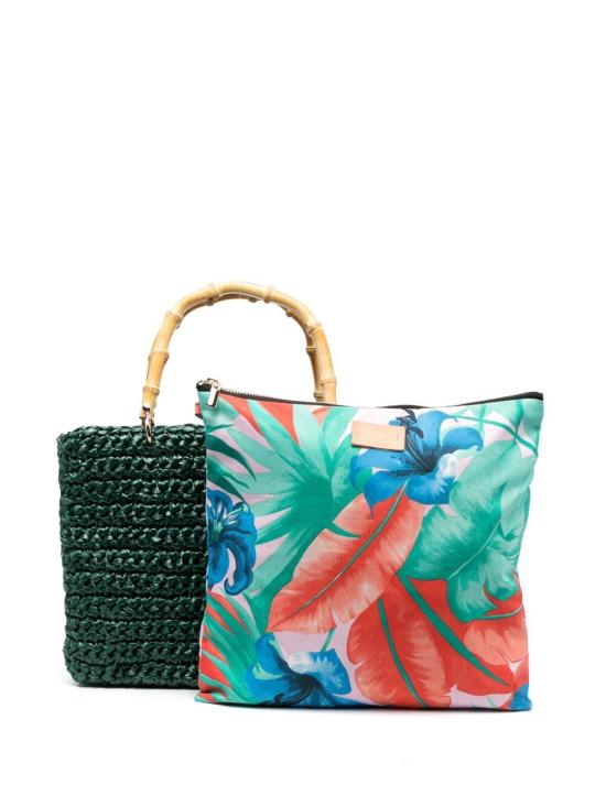  치카 토트백 VENEREFOREST Dark Green - CHICA