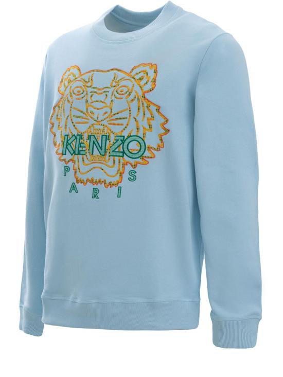  겐조 긴팔 티셔츠 FC55SW120CME63 Light Blue - KENZO