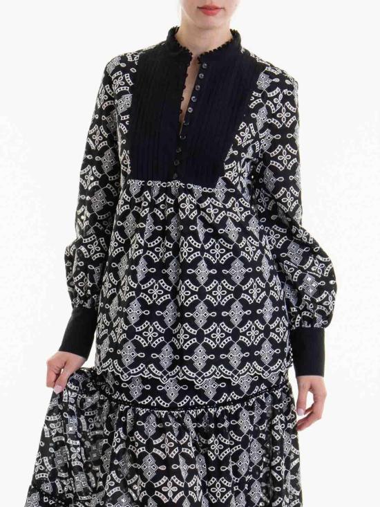 24FW 에르마노 설비노 블라우스 D44EK014EN0MF920 Black - ERMANNO SCERVINO