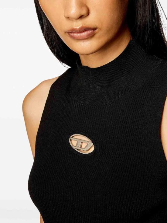  디젤 민소매 티셔츠 A130200DLAX9XX Black - DIESEL