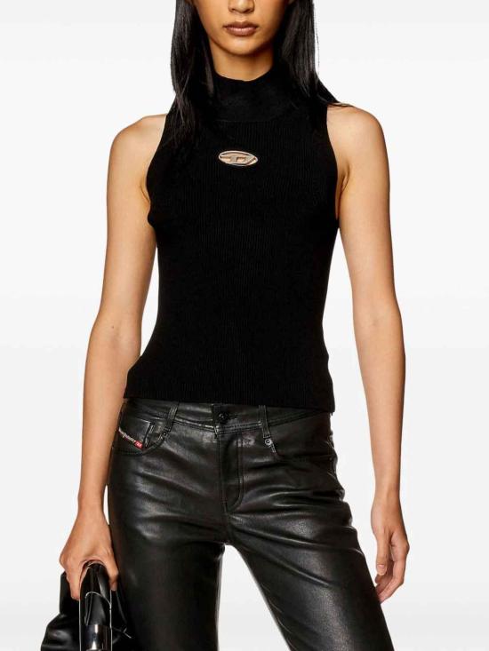  디젤 민소매 티셔츠 A130200DLAX9XX Black - DIESEL