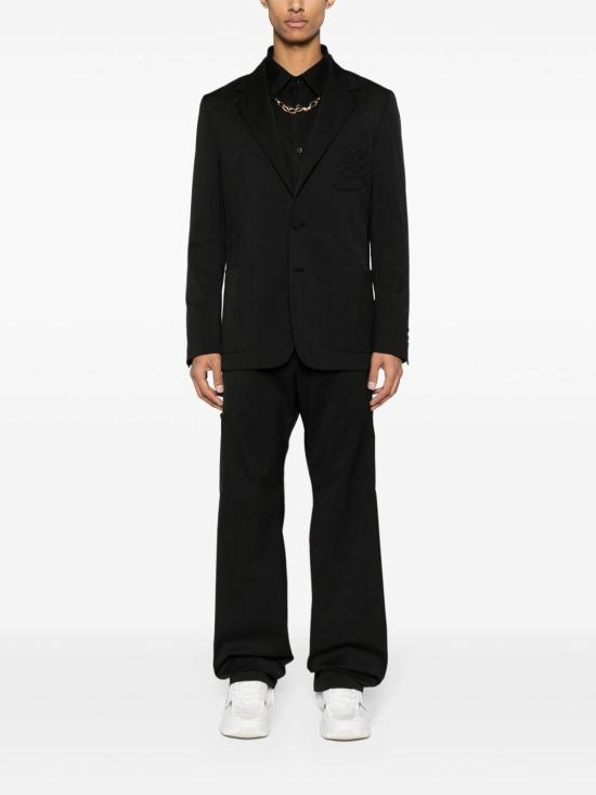 24FW 팜앤젤스 수트 자켓 PMEN044R24FAB0011010 Black - PALM ANGELS