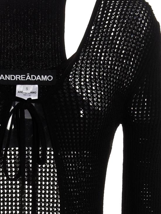  안드레아 아다모 가디건 ADPS23CA029472680473 Black - ANDREA ADAMO
