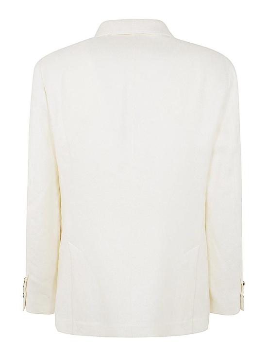  브루넬로 쿠치넬리 수트 자켓 MW4827BFDFC601 White - BRUNELLO CUCINELLI