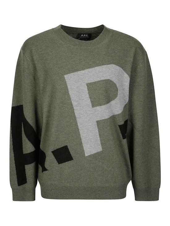  아페쎄 스웨터 WVBBXH23222JAA Green