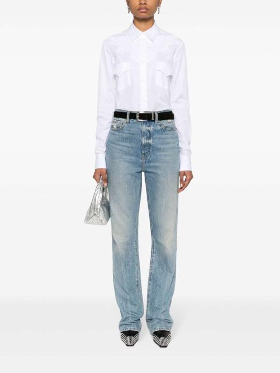 24FW 에르마노 설비노 셔츠 D442K320MSC10601 White - ERMANNO SCERVINO