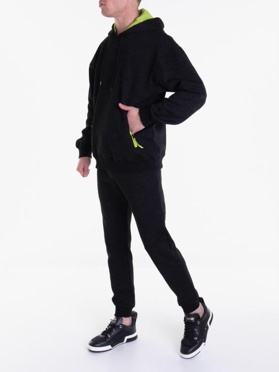  모스키노 후드 티셔츠 170626291555 Black - MOSCHINO