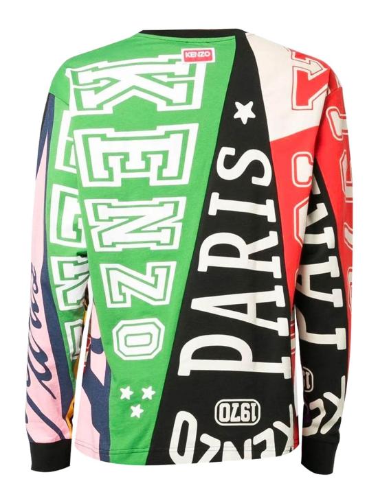  겐조 긴팔 티셔츠 FD55TS4484SYMU Multicolour - KENZO