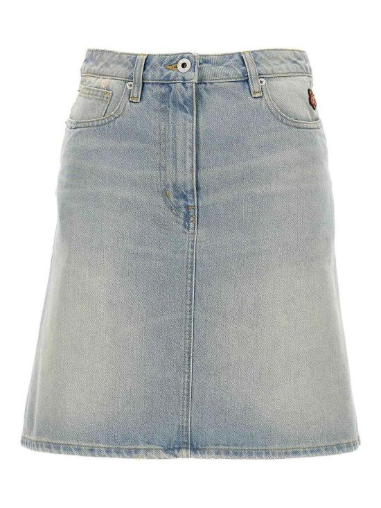  겐조 스커트 FD62DJ2746B8DS Light Blue