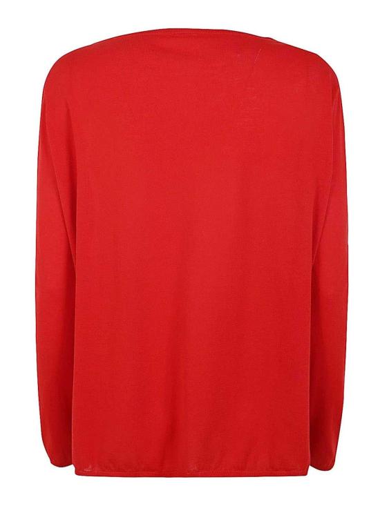  아푼토비 긴팔 티셔츠 P1856TS775POMEGRANATE Red - A PUNTO B