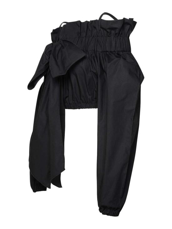 24FW 파투 블라우스 TO0430017999B Black - PATOU