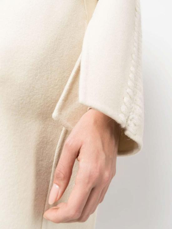  에르마노 설비노 코트 D436D310RHNG10107 Beige - ERMANNO SCERVINO