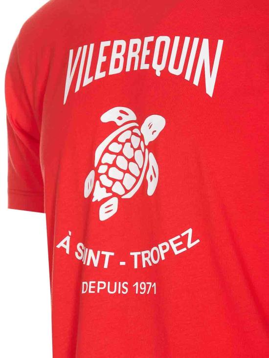  빌보콰 반팔 티셔츠 VBMTS000702658608 Red - VILEBREQUIN