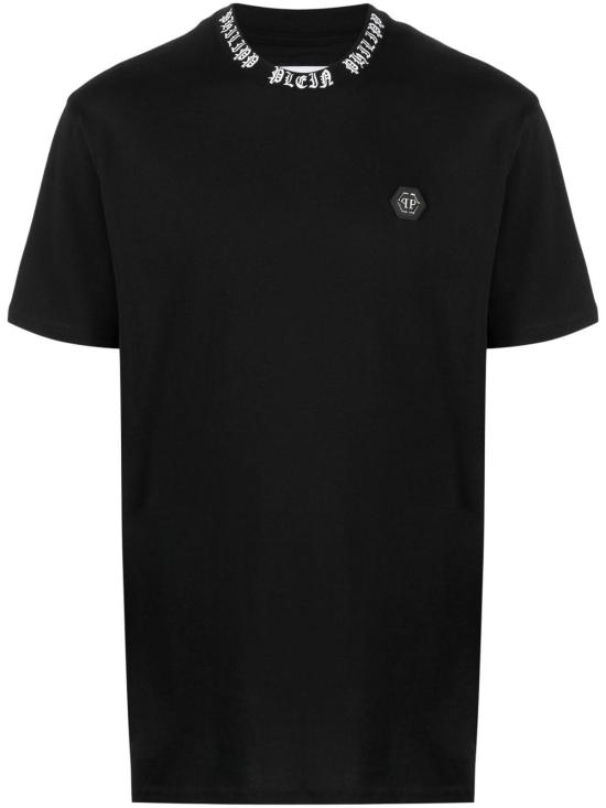  필립 플레인 반팔 티셔츠 MTK6188PJY002N02 Black - PHILIPP PLEIN