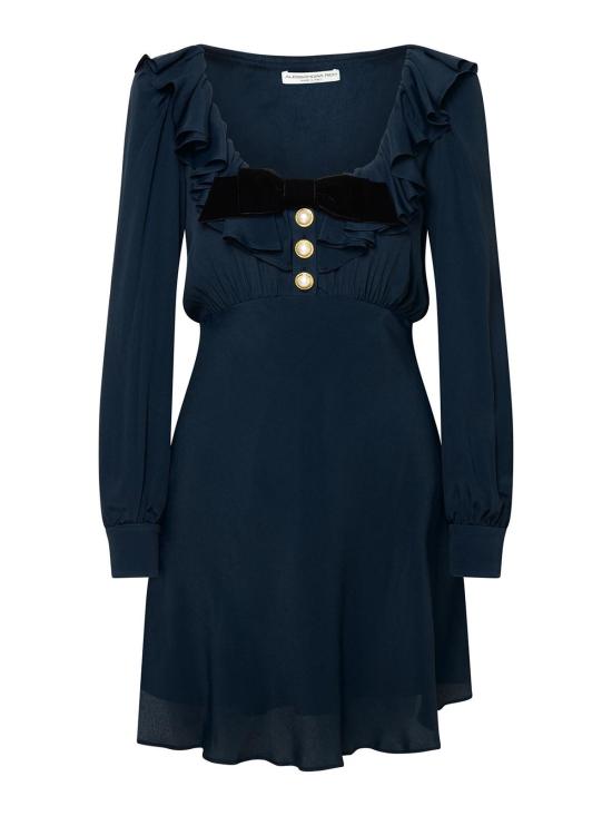  알레산드라리치 코트 FAB3493F40611944 Dark Blue