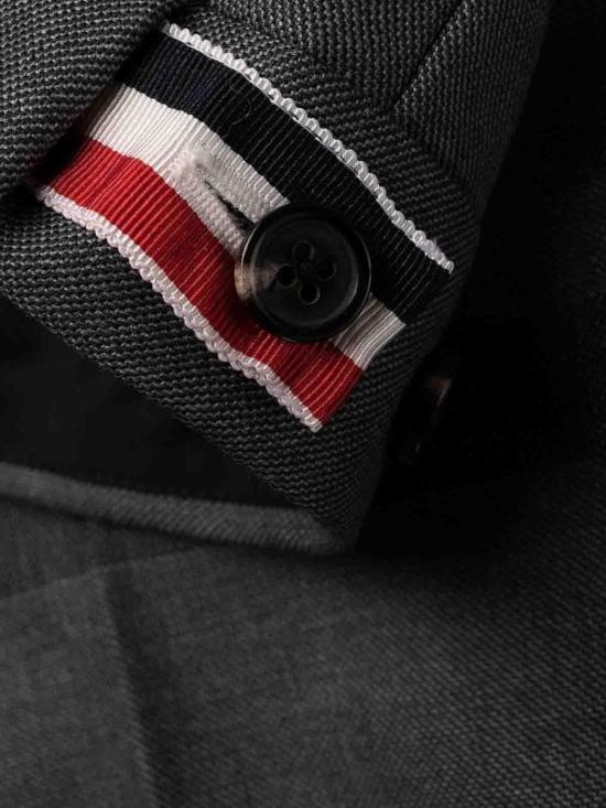  톰브라운 스트레이트 팬츠 FTC392A04346035 Grey - THOM BROWNE