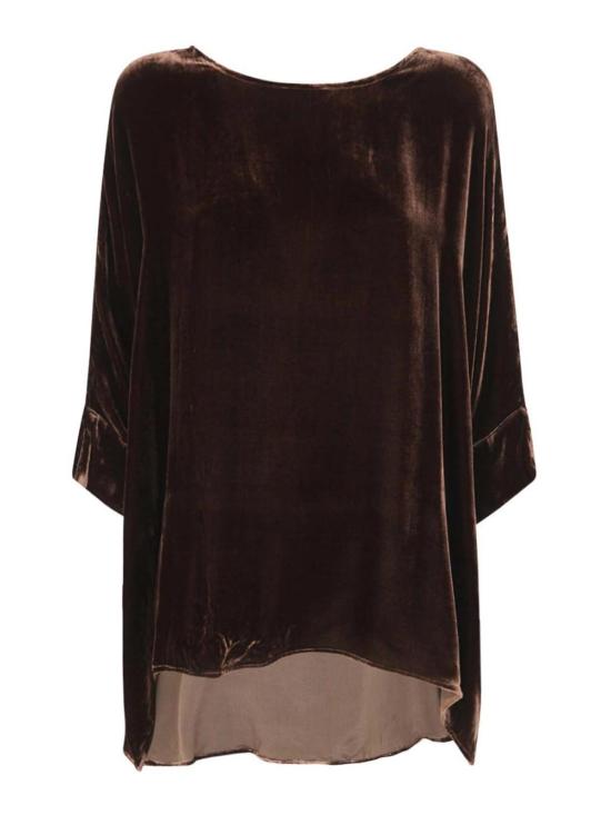  비앙코 르브랭 블라우스 S343R093V20 Brown