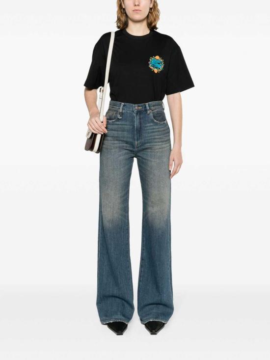  에트로 반팔 티셔츠 WRJB0007AC036N0000 Black - ETRO