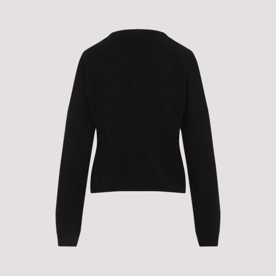 25SS 릭오웬스 몽클레어 스웨터 J209N9C00001 M4281 999 Black - RICK OWENS MONCLER