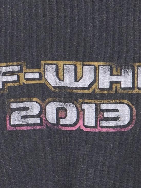  오프화이트 반팔 티셔츠 OMAA027F23JER0061084 Black - OFF WHITE