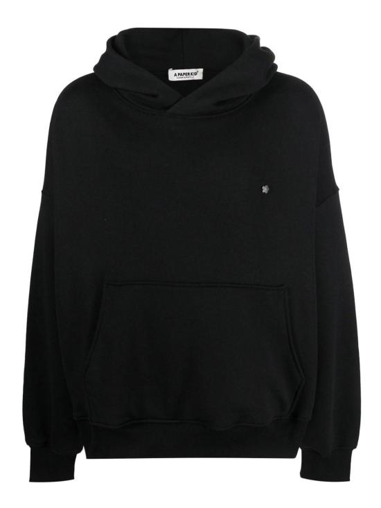  어 페이퍼 키드 후드 티셔츠 F3PKUAHS019110 Black