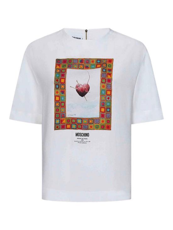 24FW 모스키노 블라우스 021704331001 White