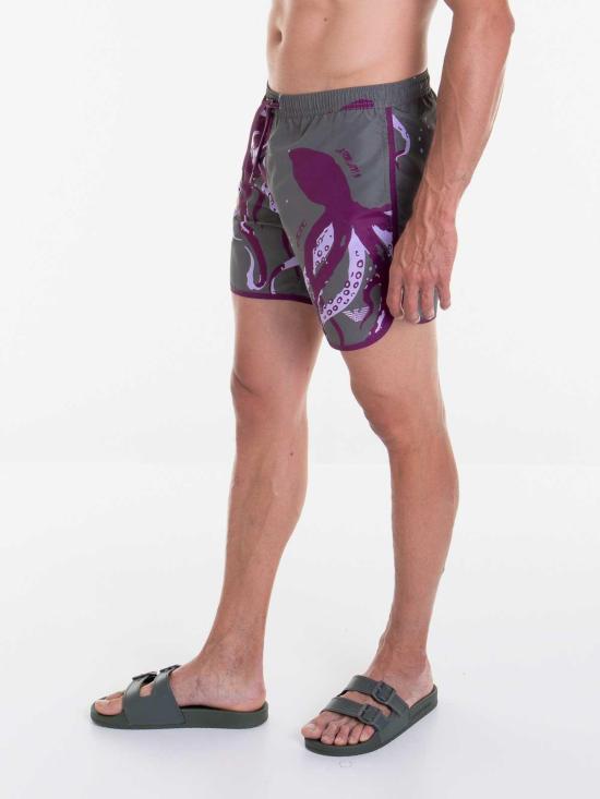 24FW 엠포리오 아르마니 스윔팬츠 2117604R44145484 Green - EMPORIO ARMANI