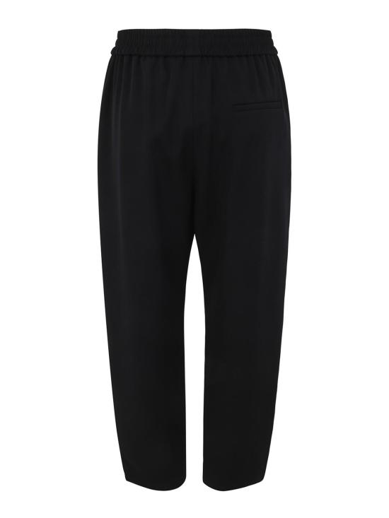  조르지오 아르마니 스트레이트 팬츠 3WHPP0X3T047TUBUV Black - GIORGIO ARMANI