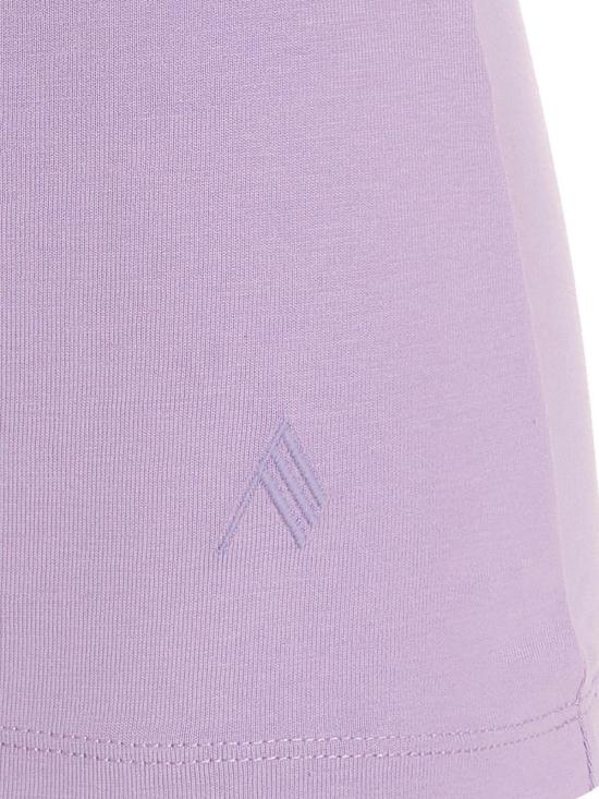  디 아티코 반팔 티셔츠 232WCT161J025011 Purple - THE ATTICO