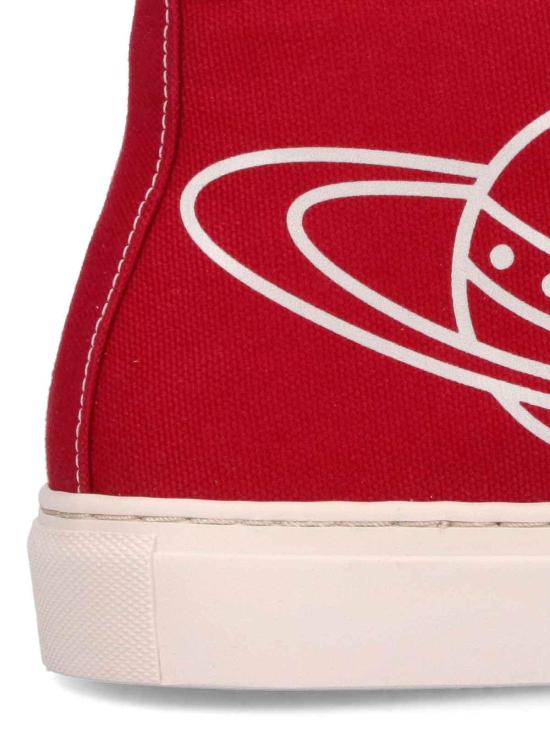  비비안웨스트우드 스니커즈 75010001MW0004H406 Red - VIVIENNE WESTWOOD