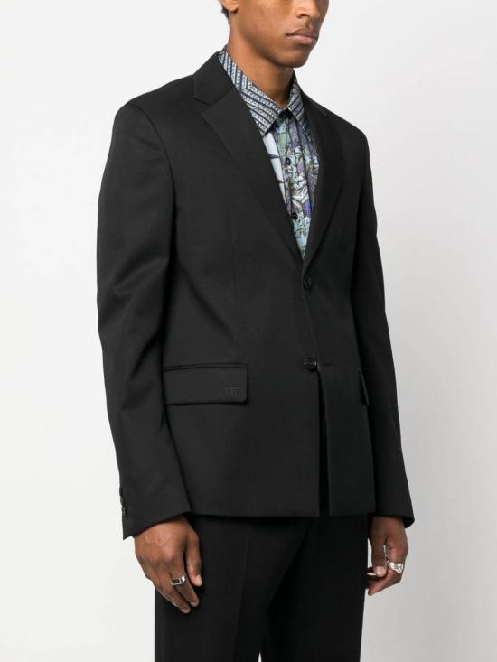  오프화이트 수트 자켓 OMEN063F23FAB0011010 Black - OFF WHITE