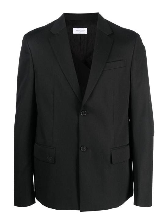  오프화이트 수트 자켓 OMEN063F23FAB0011010 Black