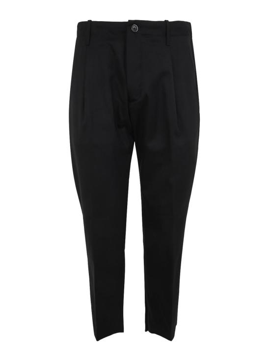  나인인더모닝 스트레이트 팬츠 9FW23FL131BLACK Black