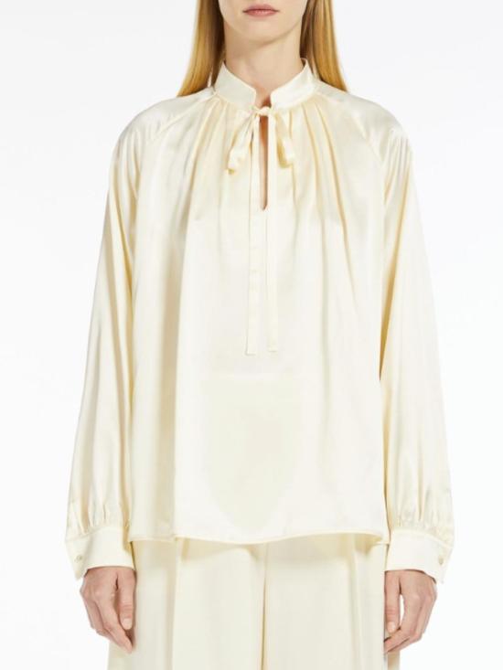  막스마라 블라우스 2311160237600032 White - MAX MARA