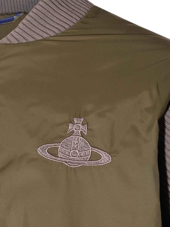  비비안웨스트우드 봄버 자켓 33040009W00M3M402 Dark Green - VIVIENNE WESTWOOD